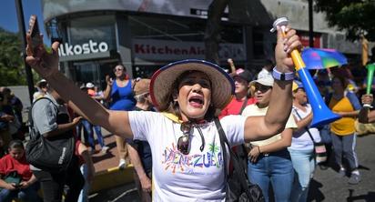 Inician protestas de la oposición en Venezuela y otras ciudades extranjeras