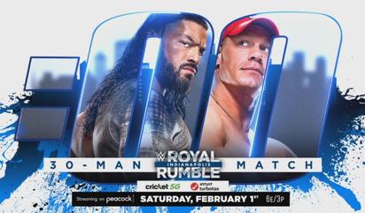 Roman Reigns y John Cena, los primeros confirmados para el Royal Rumble