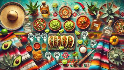 Cuatro platillos típicos mexicanos que se disfrutan acompañados de tequila