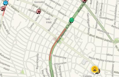 Congestión vehicular en Blvd. Harold R. Pape, tome sus precauciones