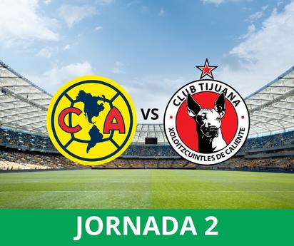 América recibe hoy a Tijuana en la jornada 2 del Clausura 2025