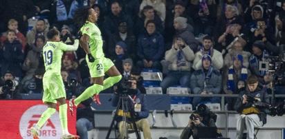 Koundé, en racha goleadora y llegando como un '9' a pase de Pedri