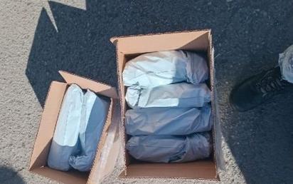 Aseguran tres kilogramos de marihuana en operativo sobre la carretera 57