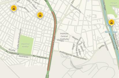 Congestión vehicular en el Blvd. Pape a la altura de Av. Industrial