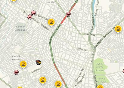 Congestión vehicular en Blvd. Harold R. Pape en Monclova