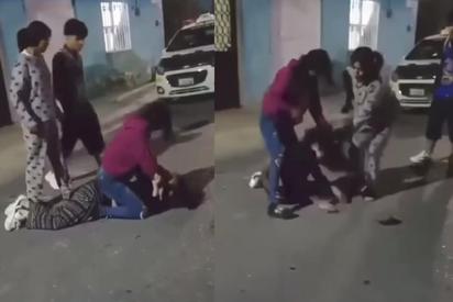 Dos menores dan brutal golpiza a otra menor en Sabinas 