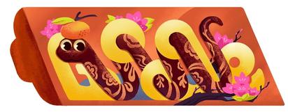 Google celebra el Año Nuevo Chino 2025 con un divertido juego relacionado al Año de la Serpiente