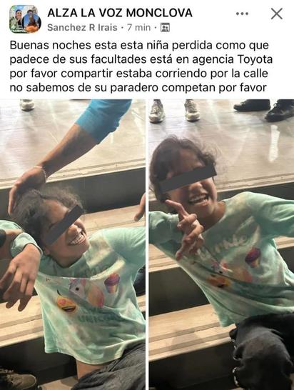 Niña con autismo que vagaba en el bulevar Pape encontró a su familia