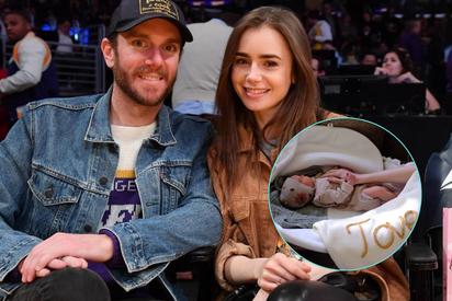 ¡Sorpresa! Lily Collins presenta a su bebé y rompe el silencio sobre su milagroso viaje hacia la maternidad