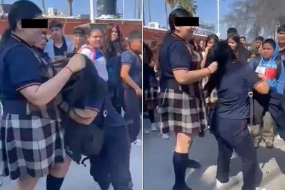 Otra pelea entre estudiantes de secundaria se hace viral en Monclova