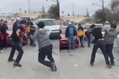 Pelea entre estudiantes de la Secundaria 4 termina en amenaza con navaja