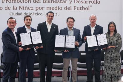 FMF y SEP firman acuerdo para promover el fútbol en escuelas