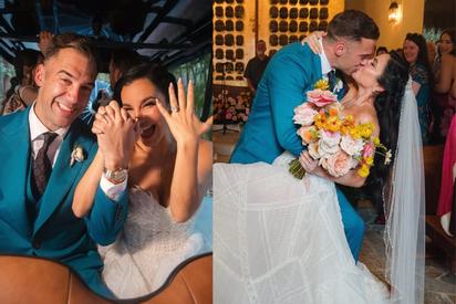 ¡Boda de ensueño! Martha Higareda y Lewis Howes se casan en un paraíso mexicano
