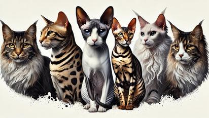 Las razas de gatos más exóticos y hermosos del mundo