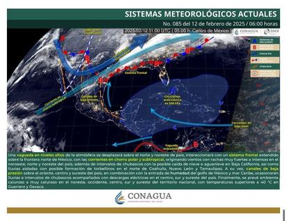 Nuevo Frente Frío traerá lluvias y vientos fuertes a Coahuila