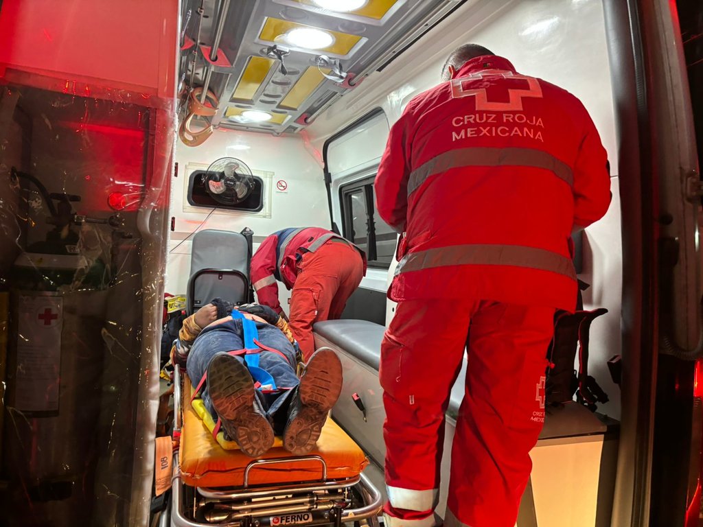 Accidente: El hecho movilizó a los cuerpos de rescate.