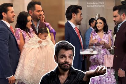 El tierno bautizo de Tessa, hija de José Eduardo Derbez y Paola Dalay, ¿y los Derbez?