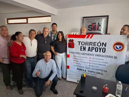 STIRTT Torreón se une a manifestación nacional