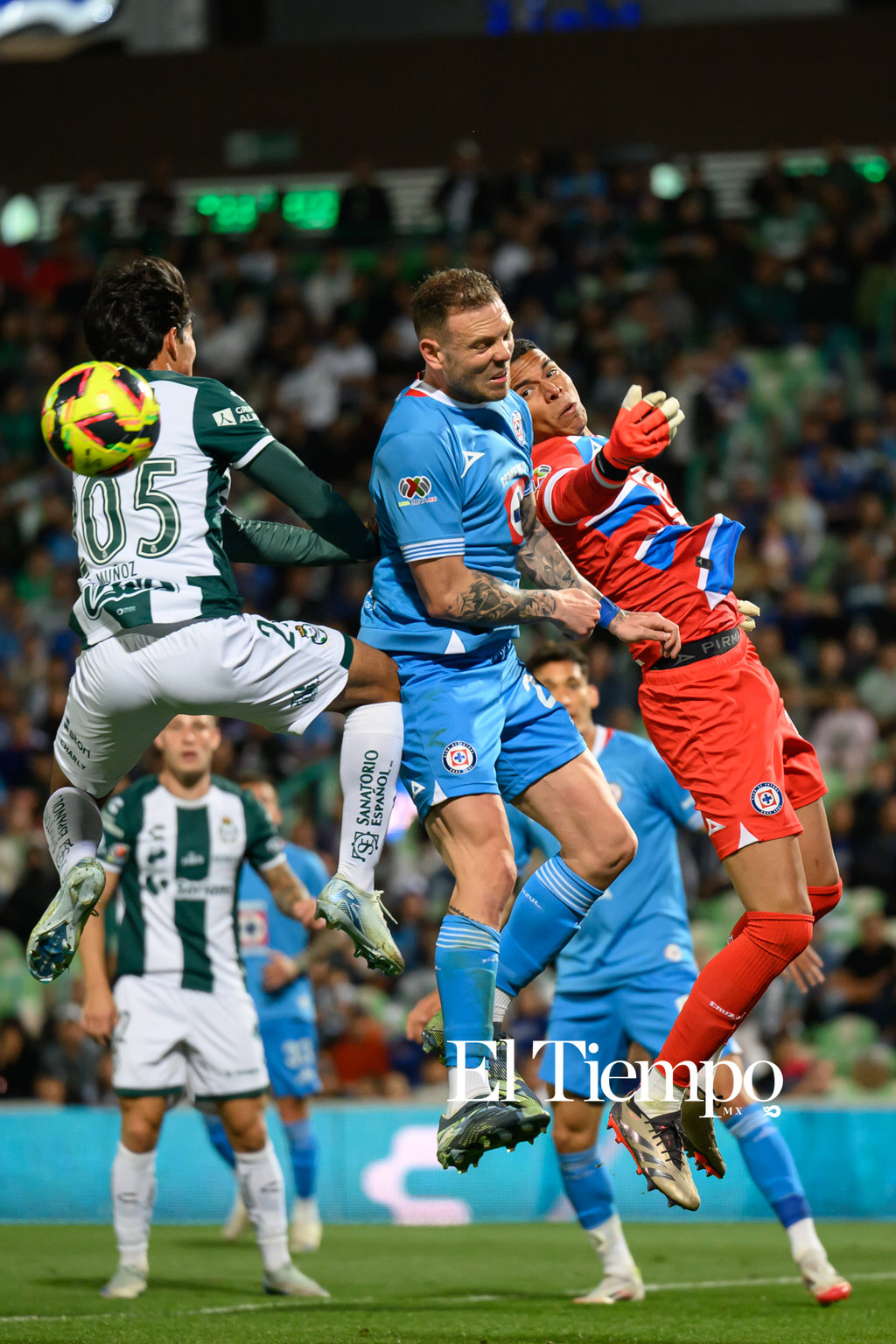 Santos Laguna: En la jornada 9 de la Liga MX en el Estadio Corona de Torreón.