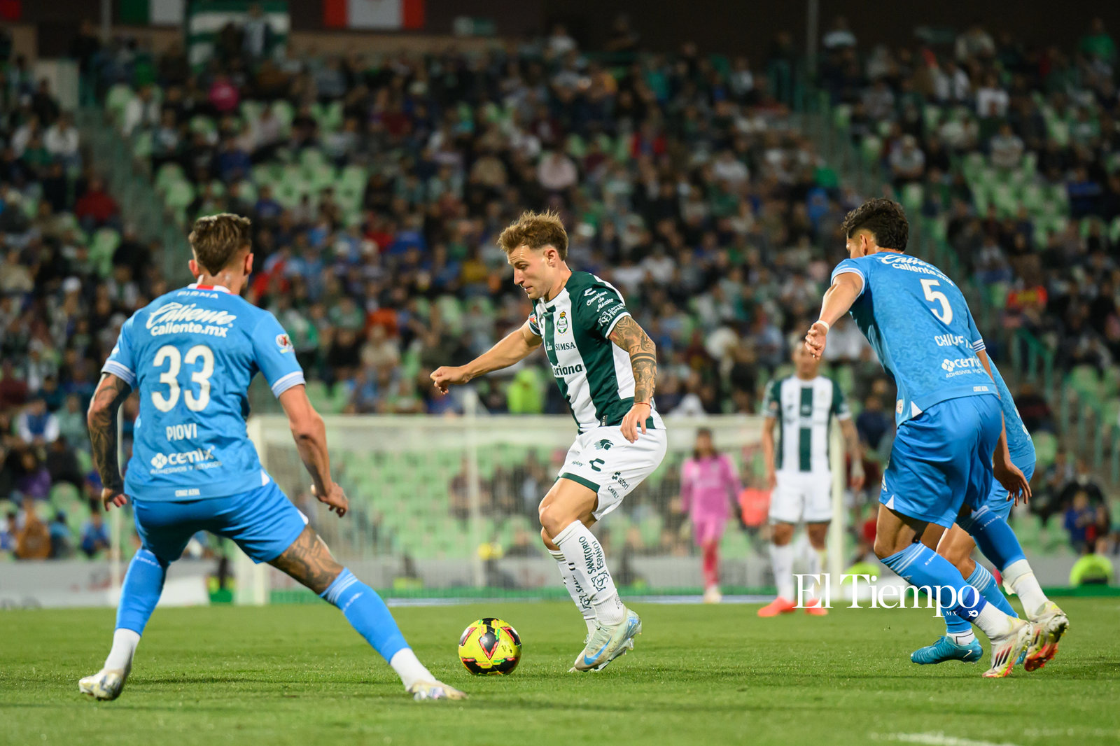 Santos Laguna: En la jornada 9 de la Liga MX en el Estadio Corona de Torreón.