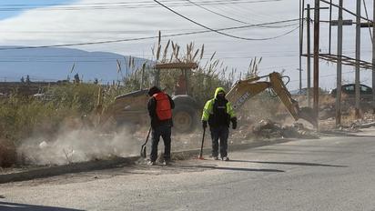 Municipio realiza limpieza en la zona norte del Río Monclova 