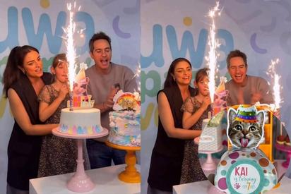 Aislinn Derbez y Mauricio Ochmann se reencuentran… ¡y el motivo derritió corazones!