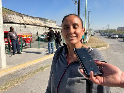 Flor intentó evacuar por el incendio, pero las calles estaban cerradas