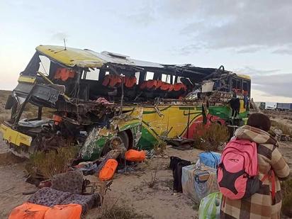Al menos 37 muertos en choque de buses, el peor siniestro de 2025 en Bolivia