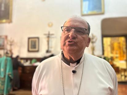 Obispo de Saltillo invita a participar en la imposición de ceniza