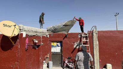 Familias afectadas por vientos reciben apoyo inmediato en Progreso