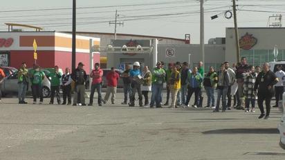 Simulacro en Bodega Aurrera Sabinas tras conato de incendio en Frontera