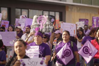 Sabinas alza la voz en el 8M: justicia y seguridad para todas