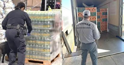 Incautan más de una tonelada de metanfetamina oculta en botellas de agua mineral