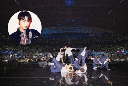 Doyoung de NCT 127 pide a sus fans que se bañen durante concierto