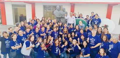 Mujeres reflexionan sobre logros sociales en evento del PRI en Nueva Rosita