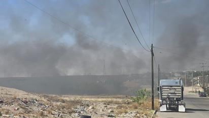 Incendios provocados por vientos en Piedras Negras no causan daños a domicilios