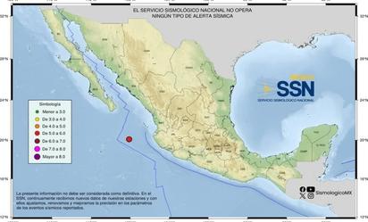 Autoridades piden alerta tras sismo de 5.5 en Baja California Sur