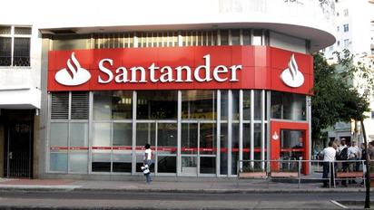 Santander reduce presencia en Reino Unido con cierre de sucursales