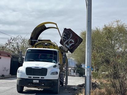 Monclova enfrenta carga de trabajo en la recolección de basura