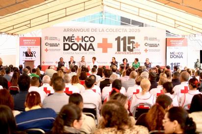 Arranca la colecta anual 2025 “México Dona” de la Cruz Roja Torreón 