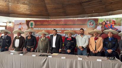 Se presenta el Campeonato Estatal de Charros 2025 en Monclova