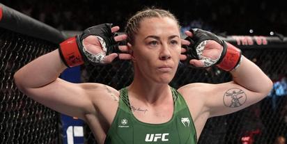 El feo gesto de Molly McCann: niega el saludo a Ilia Topuria en UFC Londres