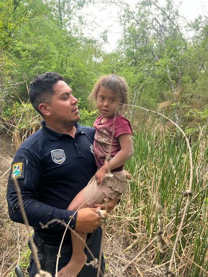 Localizan a niña de 6 años desaparecida tras caída en arroyo en Lomas de la Villa