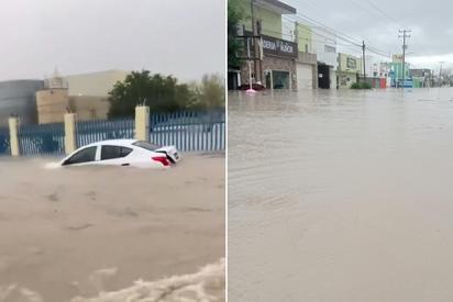 Fuerte tormenta azota a Reynosa y McAllen; reportan inundaciones