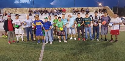  Inauguración de la liga de fútbol 7 en el mineral de Palau 