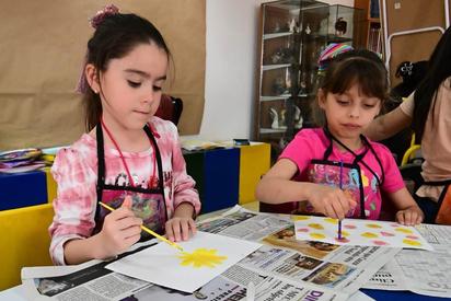 Mini Pape aún tiene espacios para niños creativos en primavera