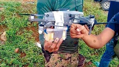 Drones hechos a la medida transportan 100 kg de droga a EEUU