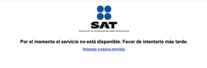 Primer día de declaración anual: sistema del SAT presenta errores