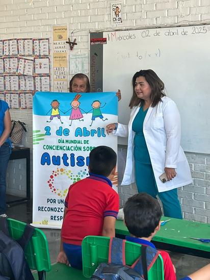 Escuela Leona Vicario conmemora el Día de Concientización sobre el Autismo