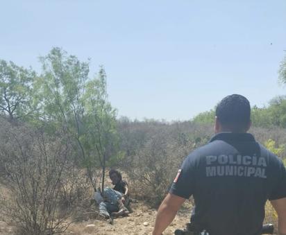 Localizan a hombre inconsciente en terreno del ejido El Centinela